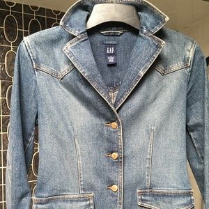 Denim Blazer Jacket